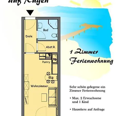Apartamento Ostseebad Auf Rügen Im Haus Baltic 1 Og Sellin (Rugen)